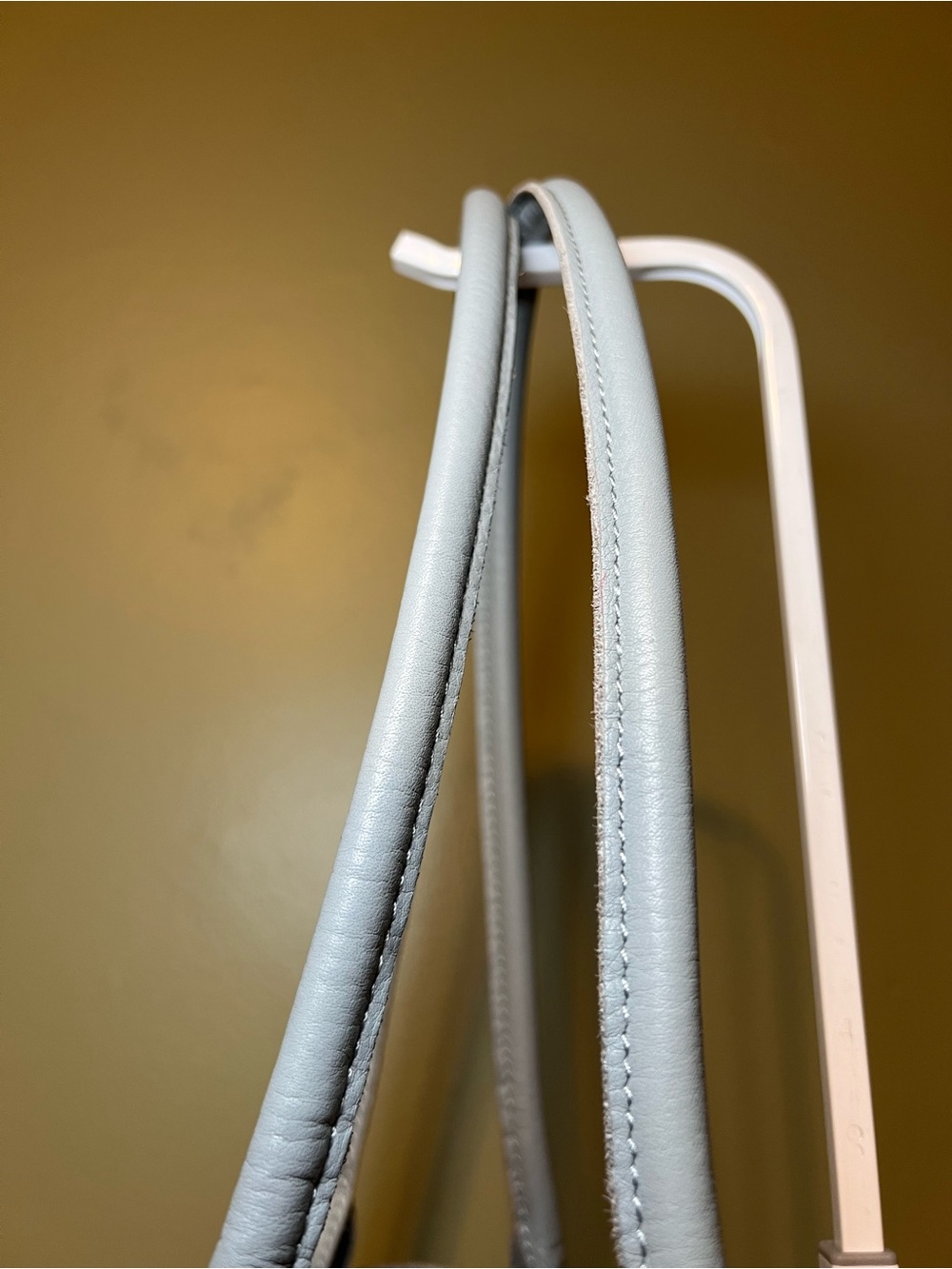 Hammitt Oliver Medium Shoulder Bag, Limited Edition Dust Blue and Brushed Silver - Picture 7 of 14